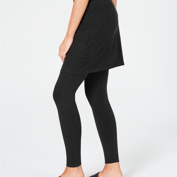 Legacy Ankle Length Ponte Knit Skirted Leggings M - Picture 2 of 3